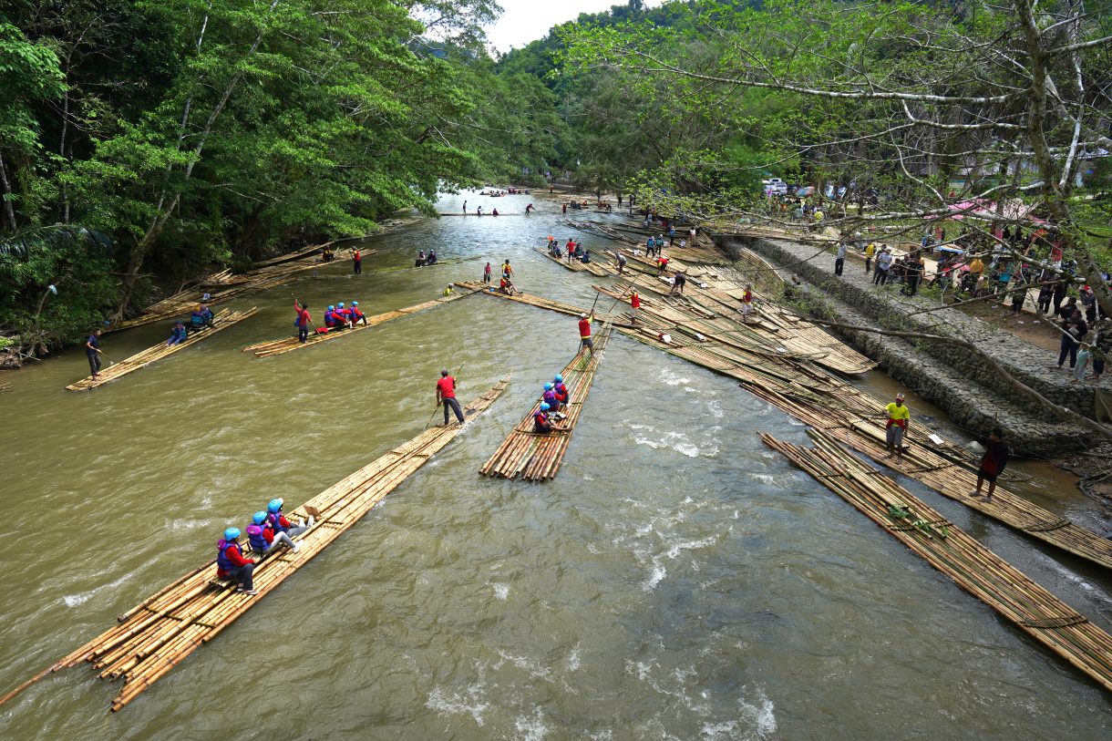 Arum Jeram Rakit Bambu
