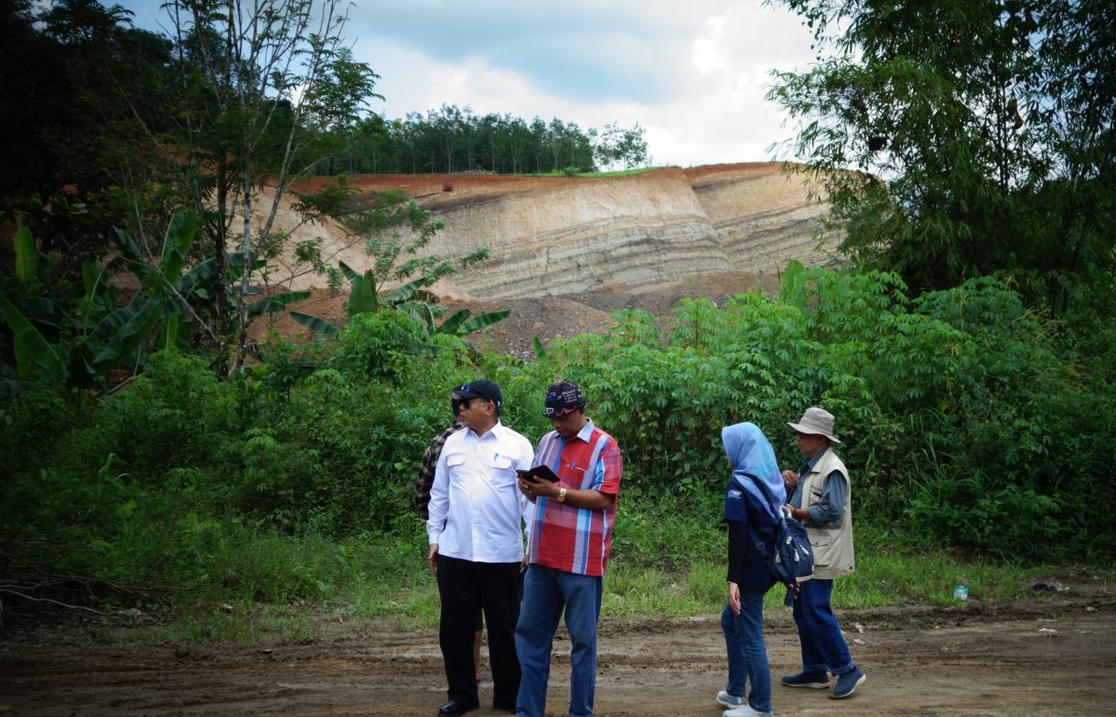 Singkapan Batubara Formasi Tanjung