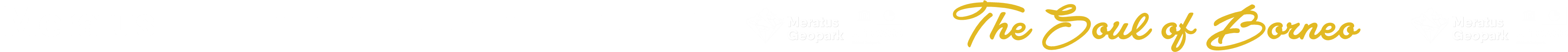 Geopark Meratus Tagline